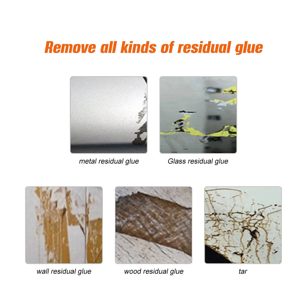 All Purpose adhesive glue remover Sticky Residue Remover Spray Car Glass Label Cleaner Spray Quick Easy Adhesive Remover Cleaner