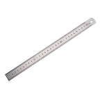 Double Sided Metal Measuring Ruler Stainless Steel Straight Ruler Flexible for Sewing Stationery School Drawing