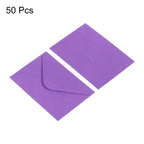 50/100Pcs Mini Paper Envelopes 10x7cm Mini Gift Greeting Card Business Card Envelope Western Envelopes for Wedding Invitation