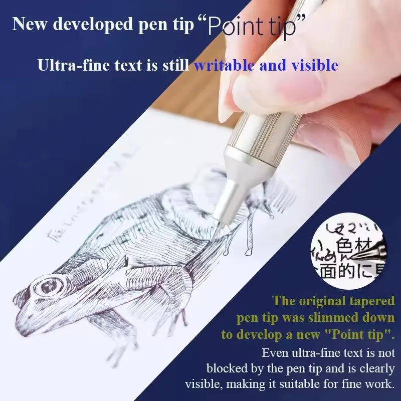 Uni SXN-1003 JETSTREAM EDGE Ballpoint Pens Ultra-fine Luxury Men's Pen, Small-word Annotations Fine Writing Japanese Stationery