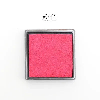 15 Colors Cute Inkpad Craft Oil Based DIY Ink Pads for Rubber Stamps Fabric Scrapbook Wedding Decor Fingerprint Stamp Pad