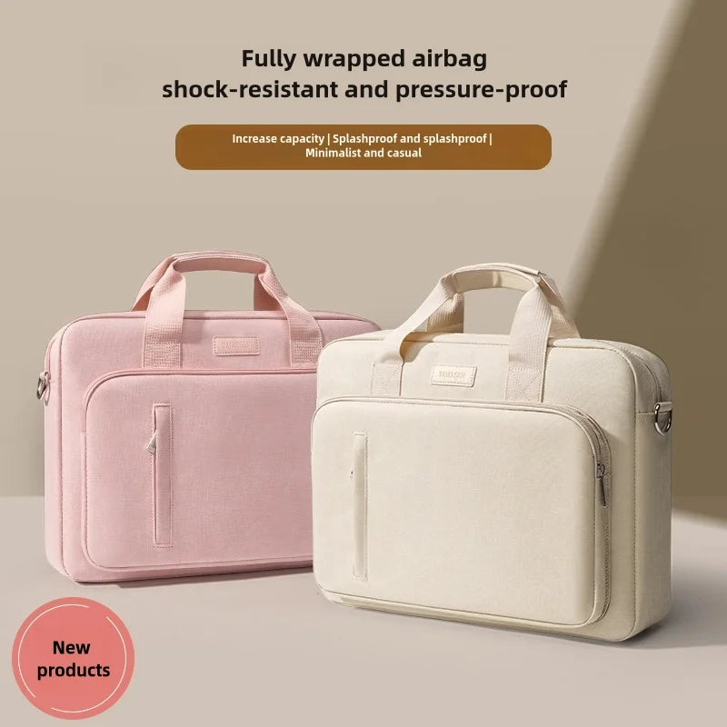 Laptop Bag Case 13.3 14 15.6 17.3 Inch Waterproof Notebook Bag for Macbook Air Pro 13 15 Computer Shoulder Handbag Briefcase Bag