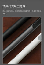 KACO Gel Pens Press Signature Pen Stationery Metal Pen Clip 0.5mm Black Ink Quicking Drying Large Capacity 800M Smooth Writing
