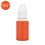 10ml Self-Inking Colorful Ink for Photosensitive Stamp Refilling Ink Red Green Blue Black Orange Rose red Chocolate Coffee White