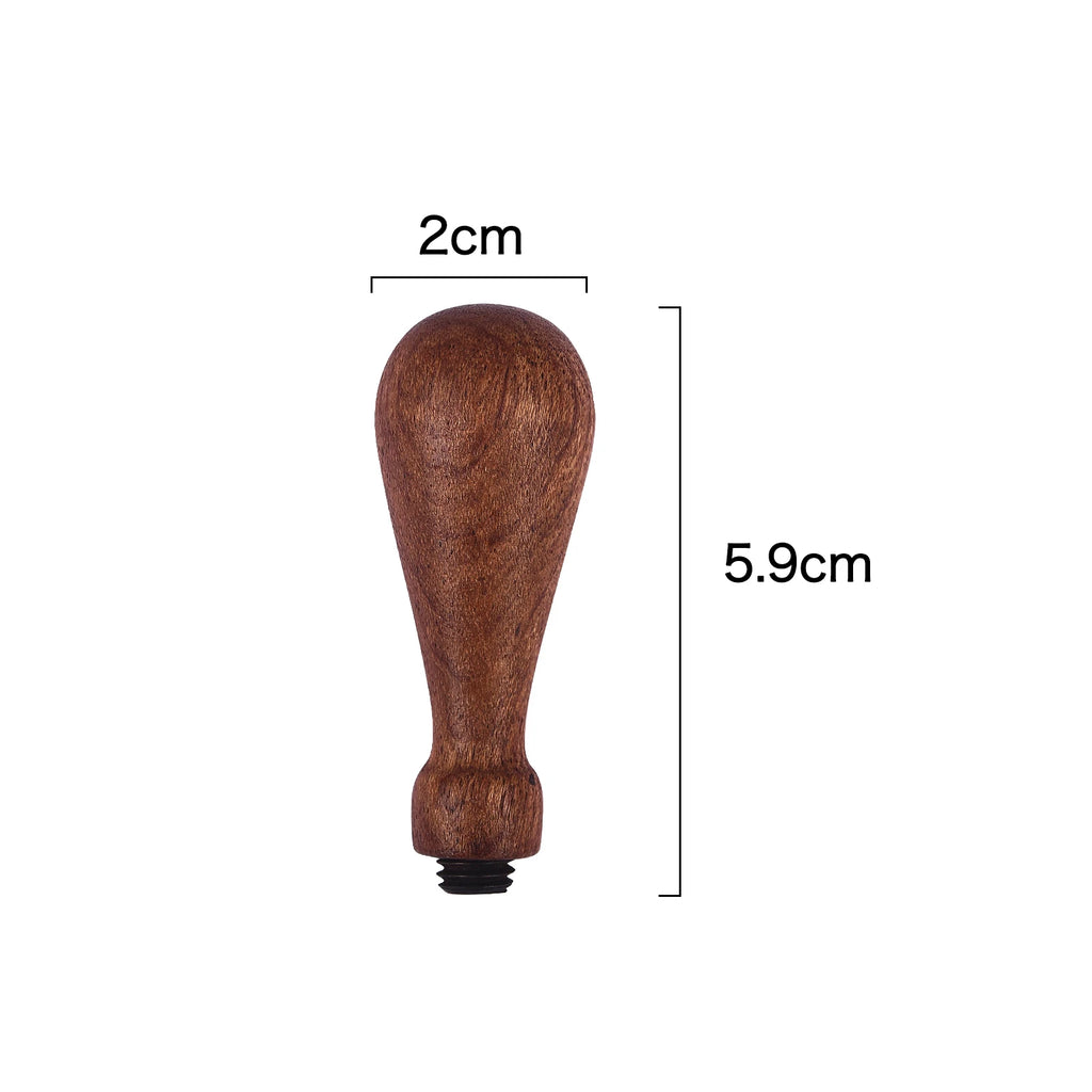 Quality Wood Handle Wax Seal Stamp Accessories Portable Mini Diy Seal Tool Retro Pearwood Walnut Handles Post Gifts Decorative