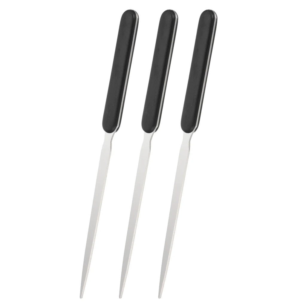 2-8Pcs Letter Opener Stainless Steel Lightweight Handle Envelope Opener Mail Opener Letter Slitter for Package Box Open 4Colors