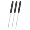 2-8Pcs Letter Opener Stainless Steel Lightweight Handle Envelope Opener Mail Opener Letter Slitter for Package Box Open 4Colors