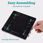 Adjustable Laptop Stand Vertical Save Desktop Space Easy To Place Computer Accessories Scalable Width for Office Desk Storage