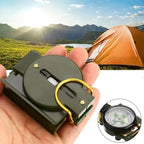 Outdoor Survival Compass Multifunctional Portable Plastic Directional Tactical Compass Sports Mountaineering Pointer Compass