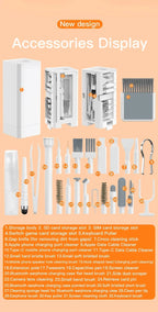 32 in 1 Mobile Phones Cleaning Kit Multifunctional Cleaner Set For Keyboard Camera Laptop Earphone Clean Pen Brush Cleaning Tool