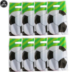 1pc Soccer Plastic Tablecloth Birthday Soccer Day for Soccer Birthday Decoration Disposable Party Soccer Table Cover Tableware