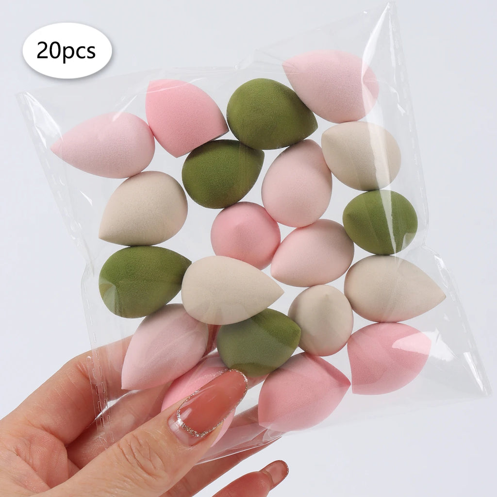10/20/30/50/100Pcs Mini Makeup Sponge, Expands When Exposed to Water, Suitable for All Skin Types