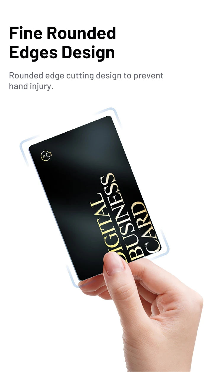 Digital Business NFC Contactless Social Recognition Card NFC Business Card Fast Reading Ntag 215 NFC Card