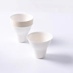 20Pcs Snow Cone Paper Cups, 300ml Disposable Cups for Snack Ice Cream Food Desserts, Party Drinking Wedding Picnic Supplies