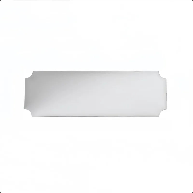 48 pcs Silver Customizable Name Cards, Self-Adhesive Backing, Business Event Badges School Classroom ID
