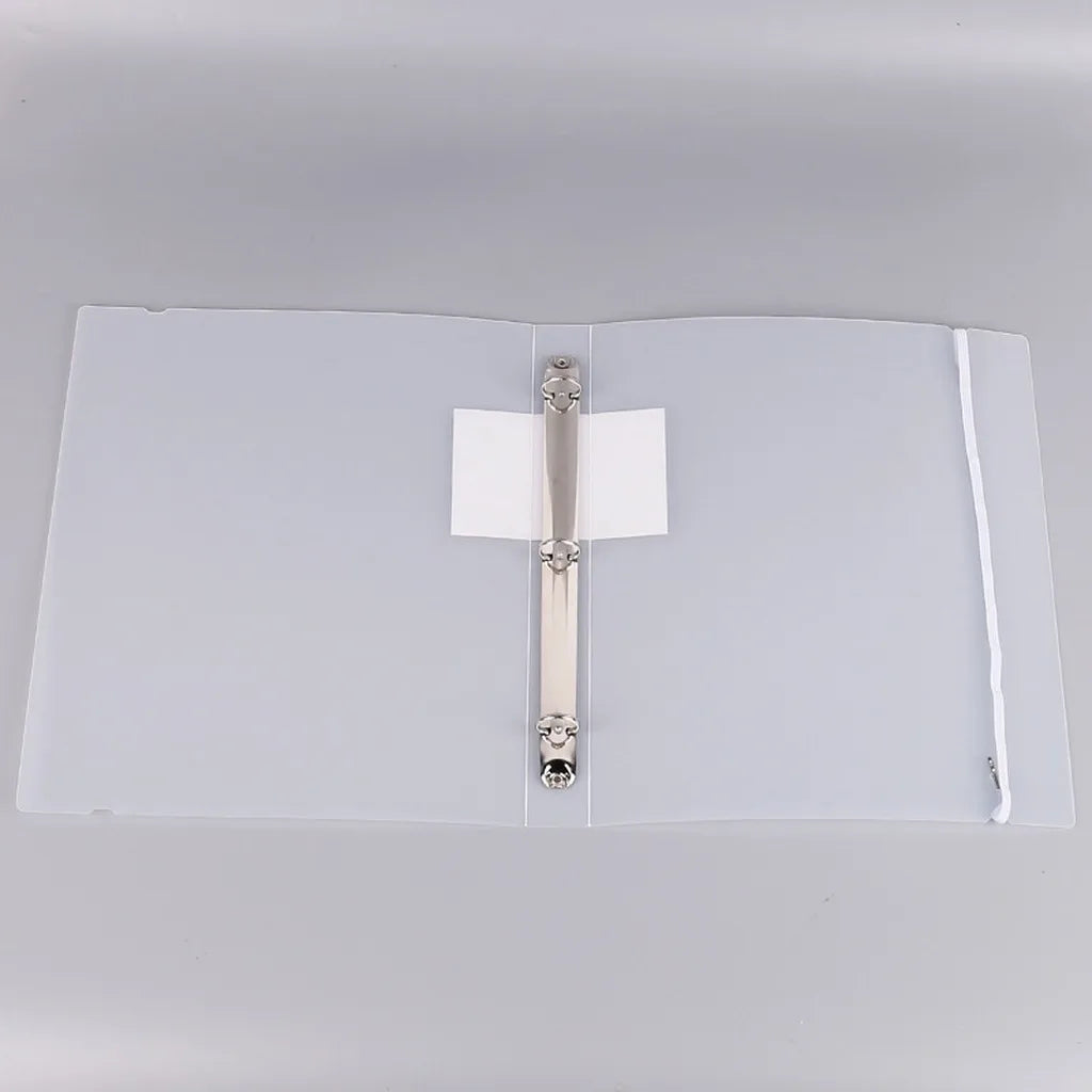 3-Ring Binder  A4 Binder Document Folder Secure Loose Leaf Pocket For School File Management Document Storage