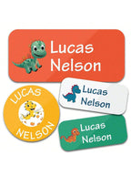 Custom Name Stickers 130 Pieces - Waterproof Personalized Adhesive Labels for Clothing
