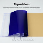 Tattoo Transfer Paper A4 Size Tattoo Stencil Paper Copy Paper Thermal Paper for Tattoo Transfer Machine or Hand Drawing