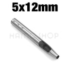 1pc 4mm/5mm Width Leather Oval Shape Hole Punch Steel Craft Hollow Hole Punch Leather Tools Leather Belt Hole Punch DIY Tools