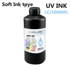 UV Hard Ink 1000ML UV Ink For Epson XP600 TX800 XP-600 L800 L805 L1800 R290 R300 1390 1400 1410 1430 DX5 DX7 DX10 UV Printer