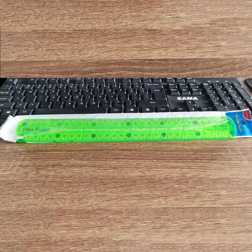 Soft Ruler 30cm Flexible Ruler Multi Color Creative Stationery Rule School Supply Student stationery ruler Folding ruler