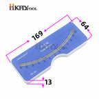 Scoliometer Medical Evaluation Measuring and Testing Meter for Diagnosis of Back and Spine Scoliosis in Adults Child Protractor