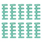 10Pcs Binding Spines Snap Split Binder Rings Learning Cards A4 A5 A6 Notebook Loose Leaf Stationery Office Supplies Plastic