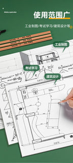 Engineering Machinery Drawing Tool Set Professional Drawing Tool Kit Drawing and Construction Drawings Student Geometry Set New