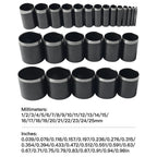 1-25mm Leather Hole Punch Die Round, One Hole Hollow Punch5 10 15 20 25 Mm High Carbon Steel Circle Cutter Tool Kit Cutting