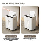 High-capacity Office Shredder with Five-level Security and Shredding Function It Can Shred Large Volumes of Documents and CDs