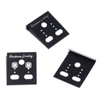 50pcs/lot 3.5x3cm Plastic Earrings Packing Cards Display Card for DIY Jewelry Earring Studs Retail Price Tag Earring Post Holder