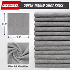 Thicken Microfiber Cleaning Cloths Lint Free Microfiber Cleaning Towel Cloths Reusable Cleaning Towels Absorbent for Car Window