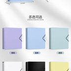 Heavy Duty A5 Card Binder W/ 55mm Large D-Rings 3-Ring Thick Photo Card Album W/ Elastic Band for K-pop Collection