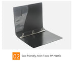 Office Supplies 4-ring Binder A4 Paper Organizer 2-hole Document Folder A4 3-Ring Binder Folder For Documents