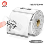 Marklife Thermal Label Printer P50 Mini Protable Bluetooth Stickers Self-adhesive Printer For Kitchen Office To Gift/Marking/Tag