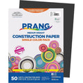 Black Art Construction Paper Formerly SunWorks, 9 Inch by 12 Inch, Total 50 Sheets