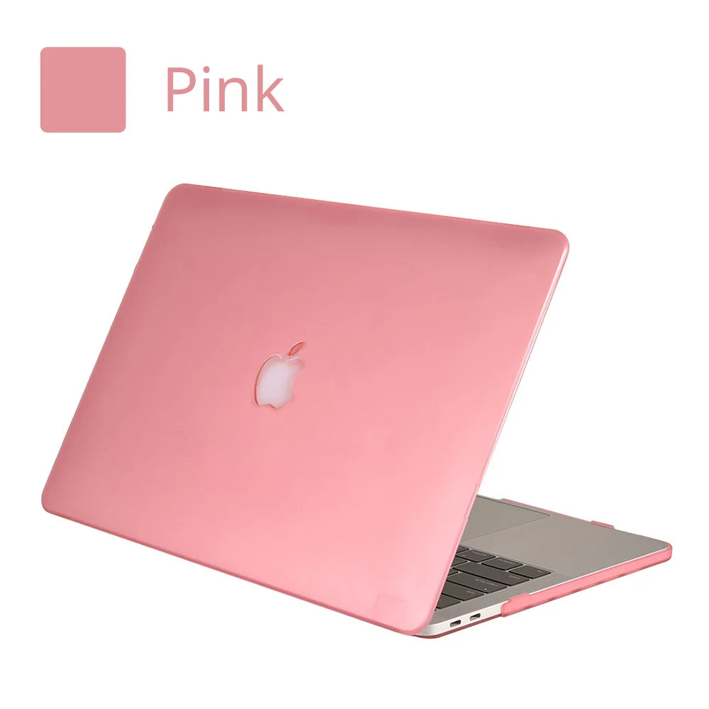 Frosted Laptop Case For Macbook Air 13 A2337 A1466 For Mac M1 Chip Pro 13 A2338 For Macbook Pro 14.2 16.2 Matte Protective Cover