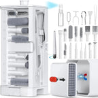 Professional 32-in-1 Electronics Cleaning Tools Set – for iPhone Port, AirPods Case, Bluetooth Earbuds, PC Keyboard, Laptop