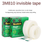 3M Scotch 810 Magic Tape High Viscosity No Trace Invisible Adhesive Tape Home Office Supplies and School Supplies Tape 19mm*10m
