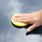 12Pcs Round Car Waxing Polish Wax Foam Sponge High Density Applicator Pads Cleaning Sponge Auto Detail Washing Car Cleaning Tool