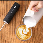 New Bincoo Coffee Frother Rechargeable Milk Foamer Handheld Espresso Tool Coffee Milk Electric Handle Blender Egg Beater