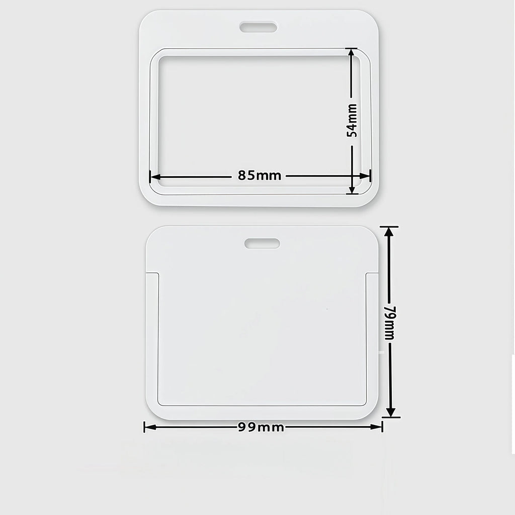 High-definition Printing ID Cards Holders Custom and Lanyard Badge PVC Holder Personal Tailor Your Own Photo Company Gift Custom