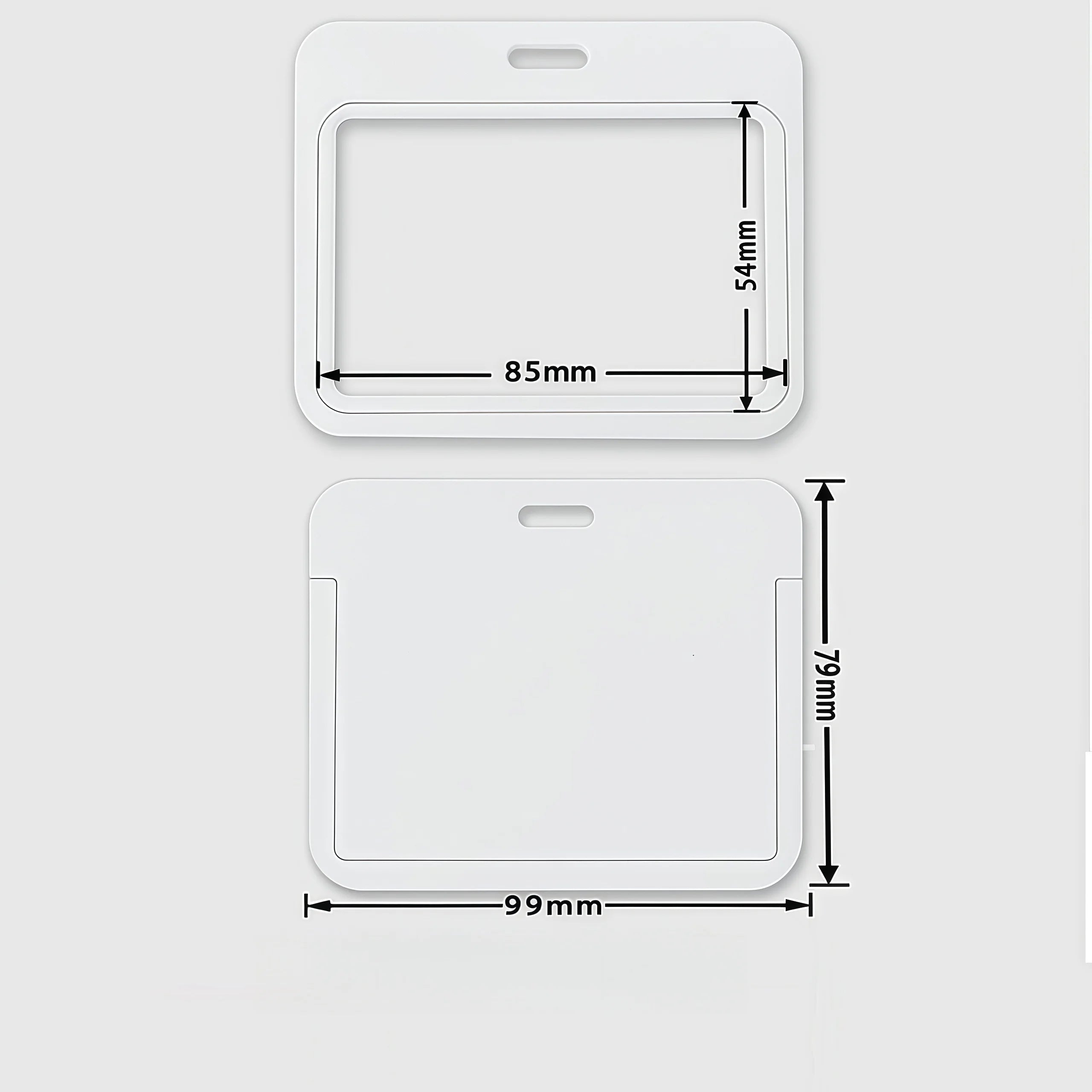 High-definition Printing ID Cards Holders Custom and Lanyard Badge PVC Holder Personal Tailor Your Own Photo Company Gift Custom