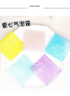 10pcs Love Heart Shaped Bubble Mailers Envelope Protective Wrap Plastic Shockproof Bag Foam Packing Bags