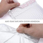 10/50Pcs Shipping Bags White Foam Envelope Bubble Mailers Wholesale with Different Specifications Send Packaging Soft Envelope