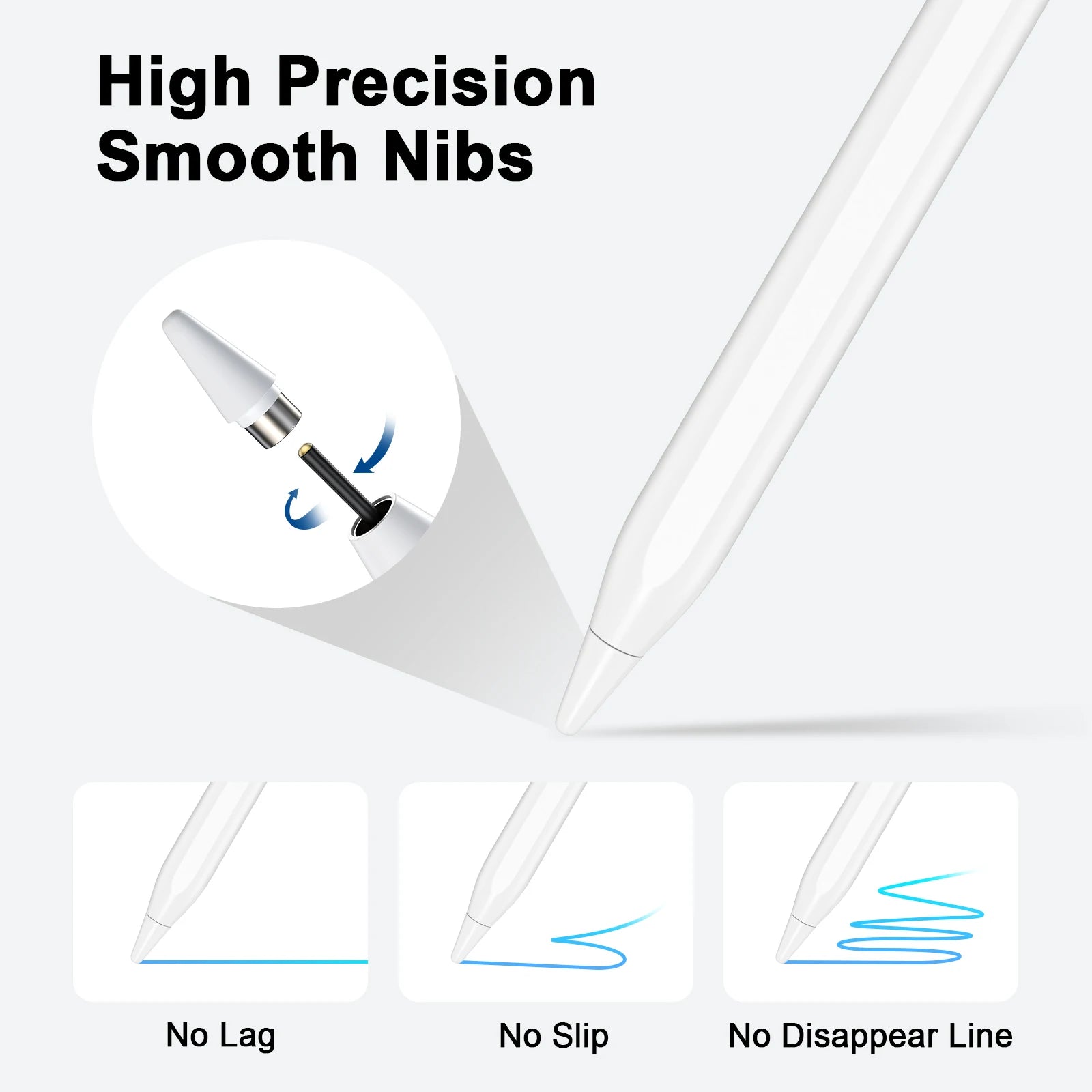 2026 The New Universal Stylus Pen For Android iOS Mobile Windows Tablet Samsung Galaxy Tab A9 Plus A9+ IPad Series Touch Pen