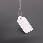 100PCS Round Rectangle Gold/Silver Edge Retail Supplies Display Tool Hanging Tags Jewelry Price Labels Jewellery Hangtags