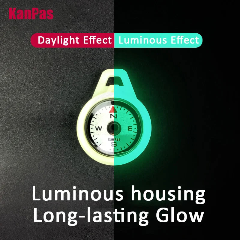 Kanpas EDC Outdoor Compass with Luminous / High Quality Compass / Outdoor Compass / Adventure Compass / K18 / K25