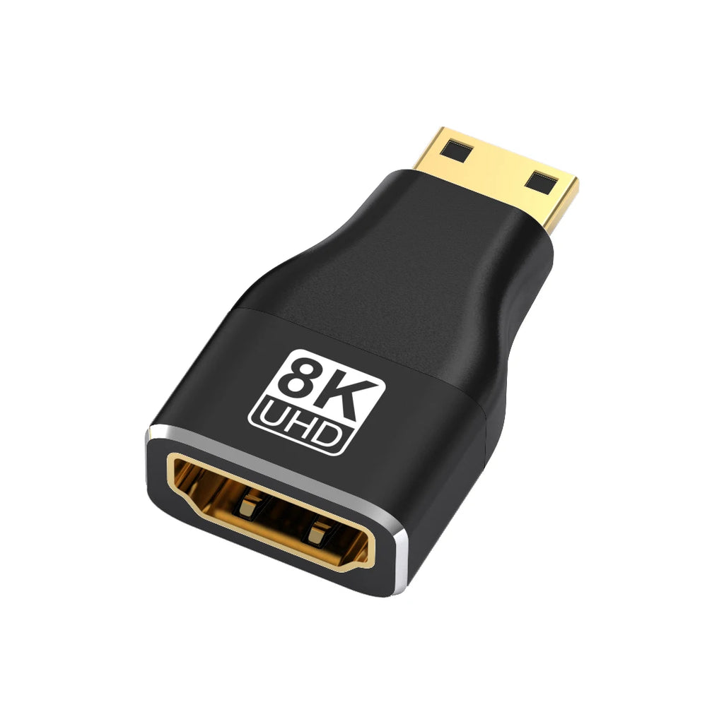 HDMI Coupler 8K, HDMI 2.1  Connector HDMI Extension Adapter, Support 8K@60Hz / 4K@120Hz 120UHD, 3D, HDR