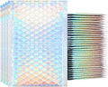 30pcs Bubble Mailers Laser Poly Bubble Mailer Self Seal Padded Envelopes Gift Bags Laser Packaging Envelope Bags For Book